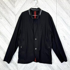 Lululemon Nonstop Blazer Commuter Jacket Mens Size XL Black Stretch